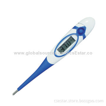 Waterproof Digital Thermometer with 0.15mW Working Power